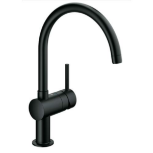 Grohe Minta keukenmengkraan met hoge draaibare C-uitloop velvet black