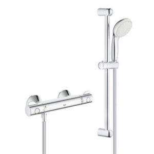 Grohe Grohtherm 800 douchethermostaat met New Tempesta glijstangset 60 cm chroom