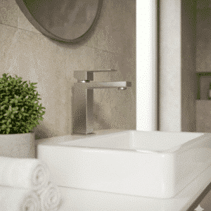 RVS design wastafelkraan