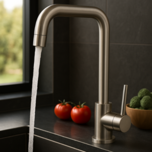 RVS keukenkraan modern design